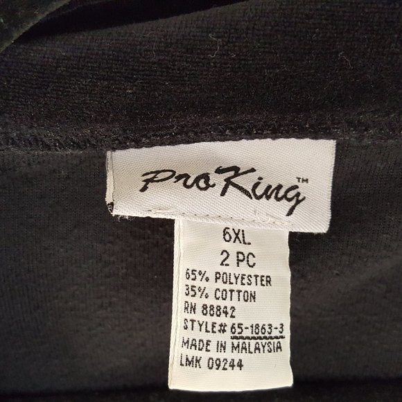 PRO KING Men's Fleece Sweatshirt 6XL Sopranos Brooklyn - Picture 2 of 3